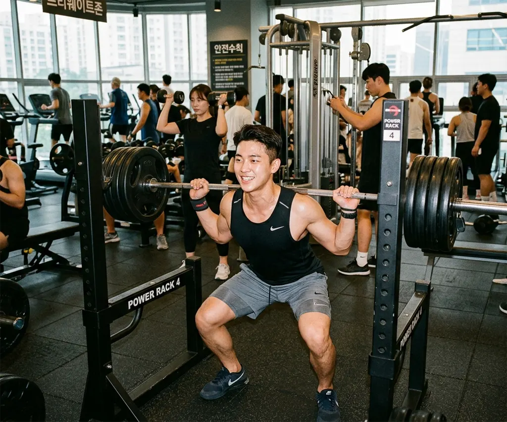 40대 헬스 3분할 일주일 루틴02