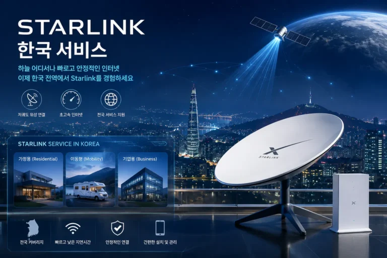 스타링크한국서비스